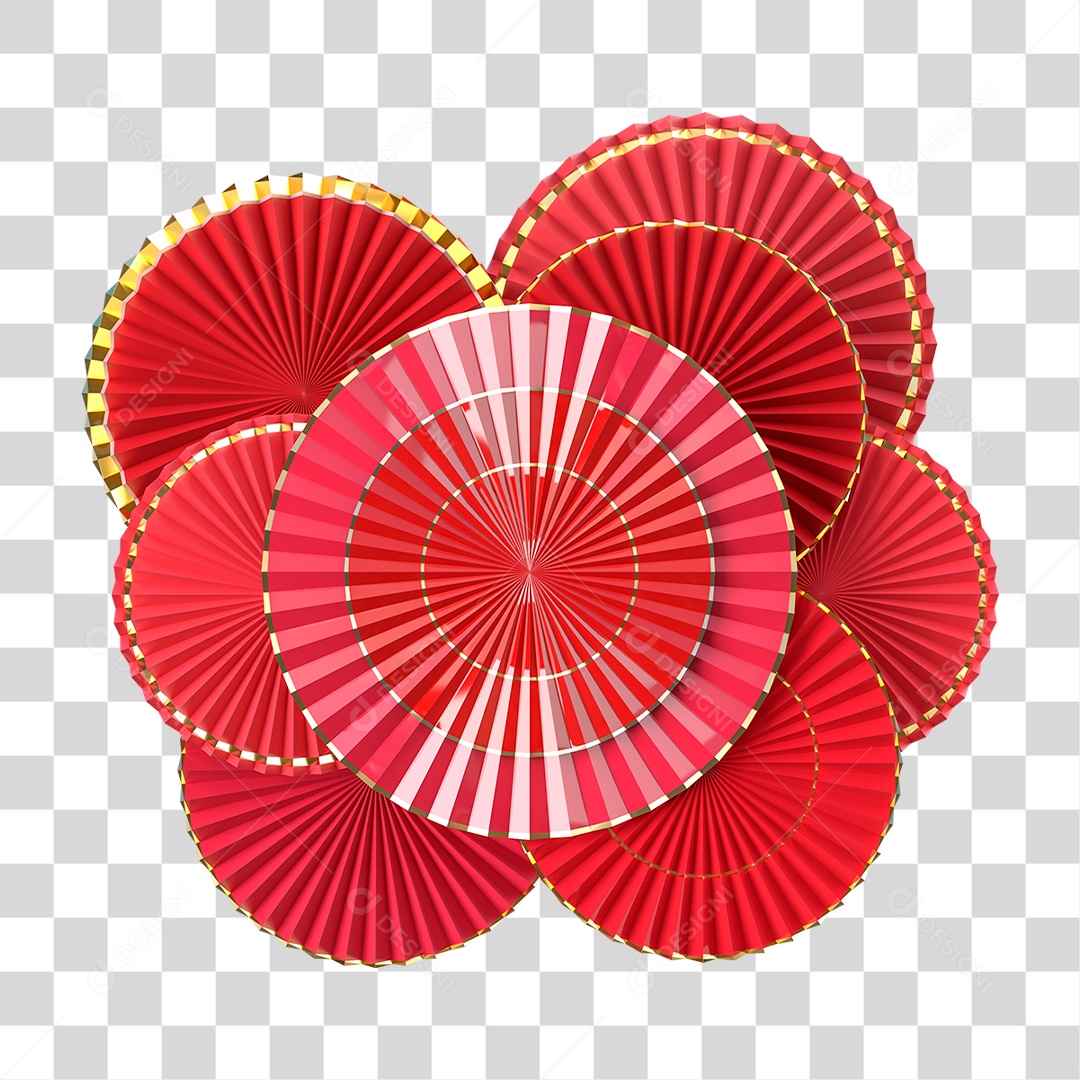 Leque PNG Transparente