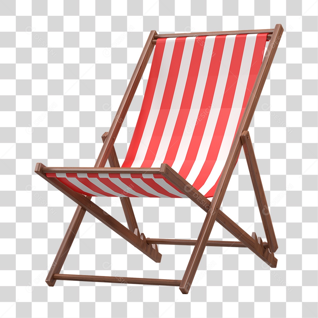 Cadeira de Praia PNG Transparente