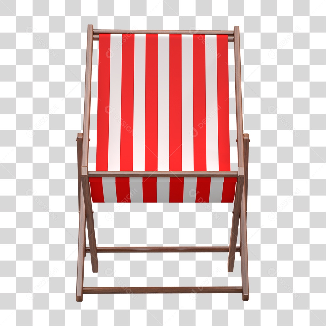 Cadeira de Praia PNG Transparente