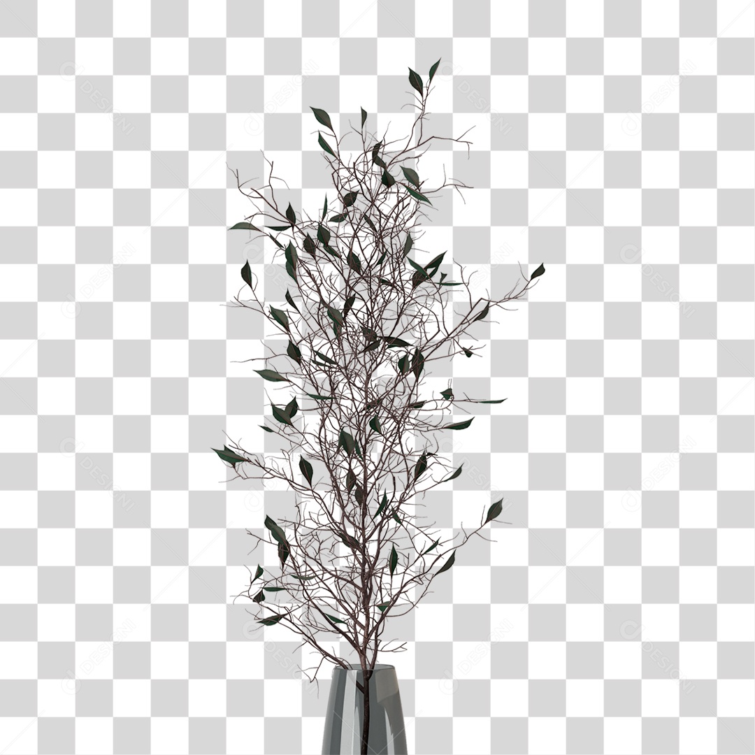 Vazo de Planta PNG Transparente