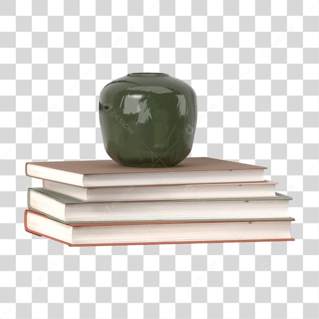 Pilha de Livros PNG Transparente