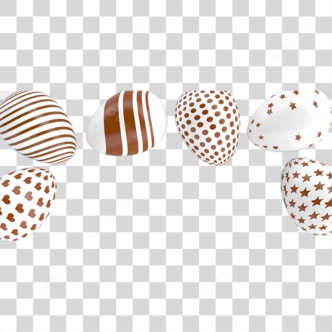 Ovo Colorido PNG Transparente