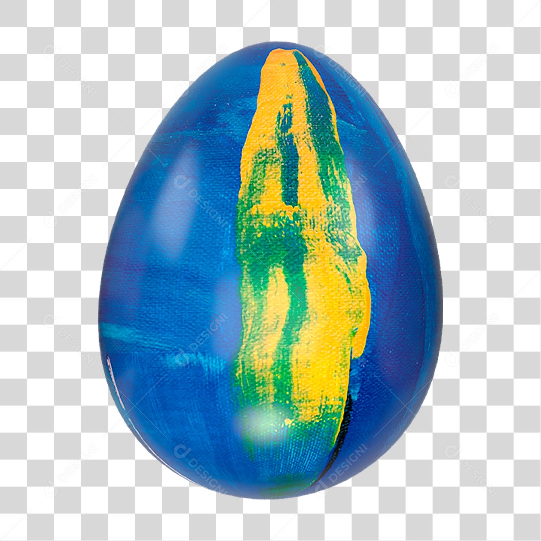 Ovo Colorido PNG Transparente