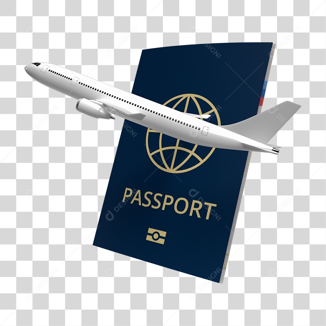 Avião Branco PNG Transparente