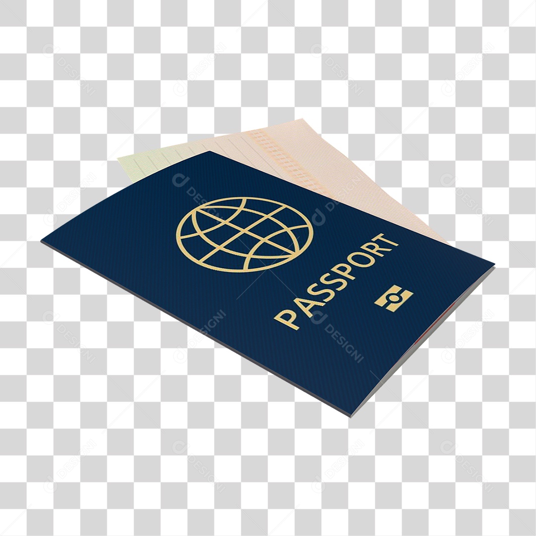 Passaporte PNG Transparente