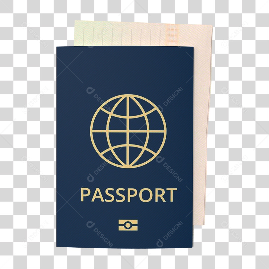 Passaporte PNG Transparente