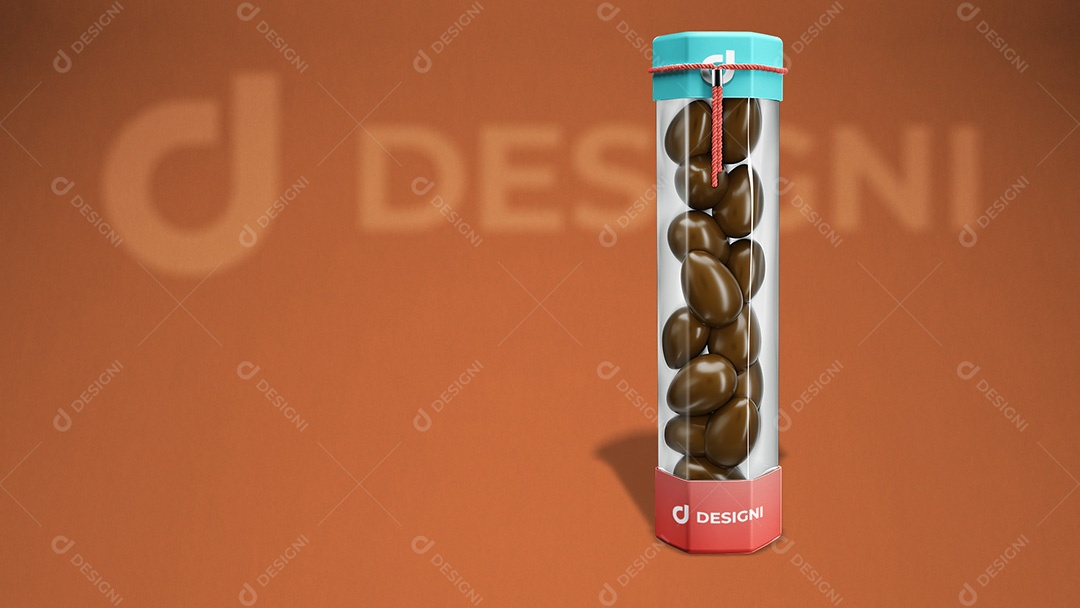 Mockup De Caixa De Ovo PSD Editável