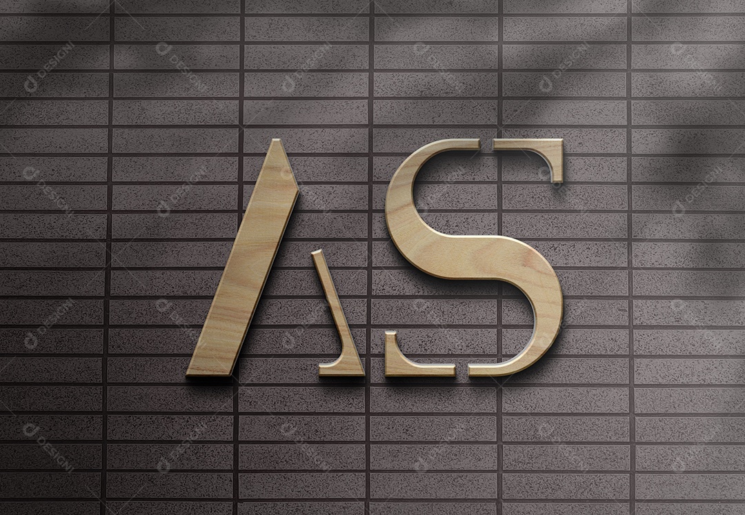 Mockup Logotipo de Empresa PSD Editável