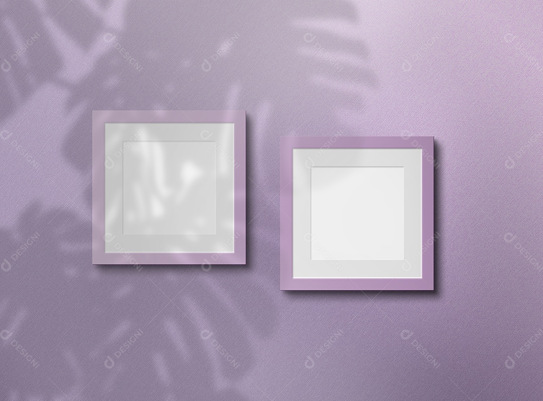 Mockup Quadro Pendurado em Parede PSD Editável