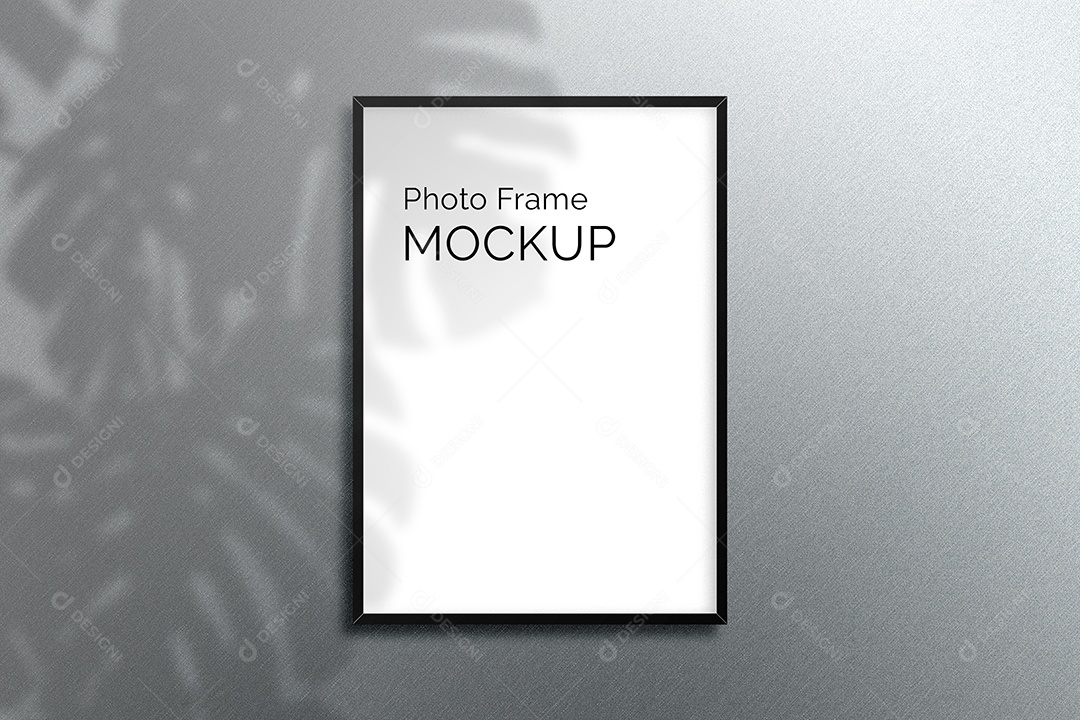 Mockup Quadro Pendurado em Parede PSD Editável