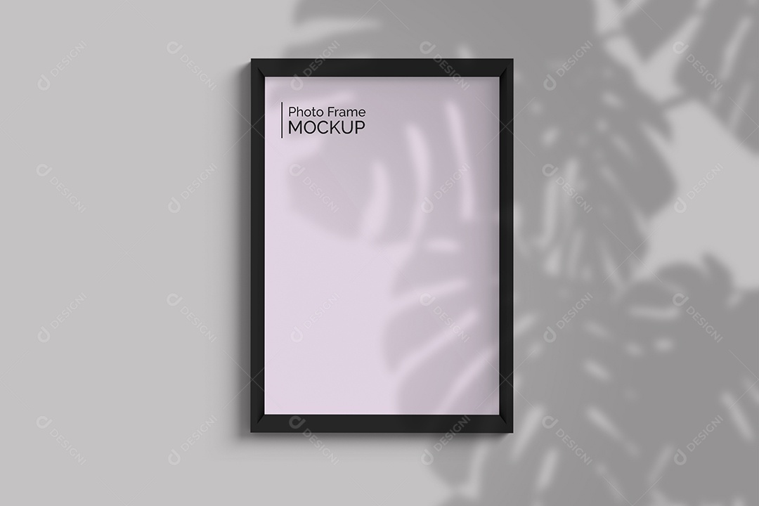 Mockup Quadro Pendurado em Parede PSD Editável