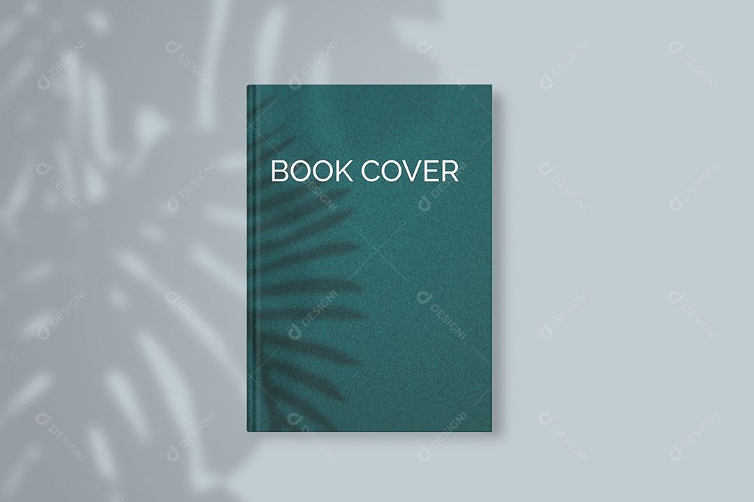 Editable Book Book Cover Mockup PSD