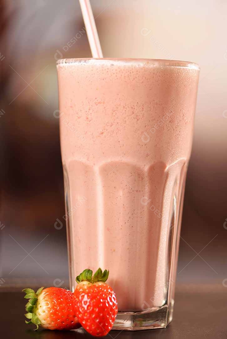Milkshake de morango