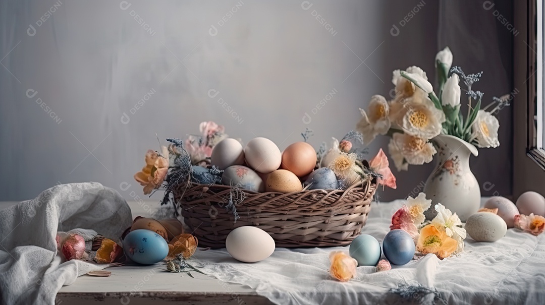 ilustração sobre a páscoa.