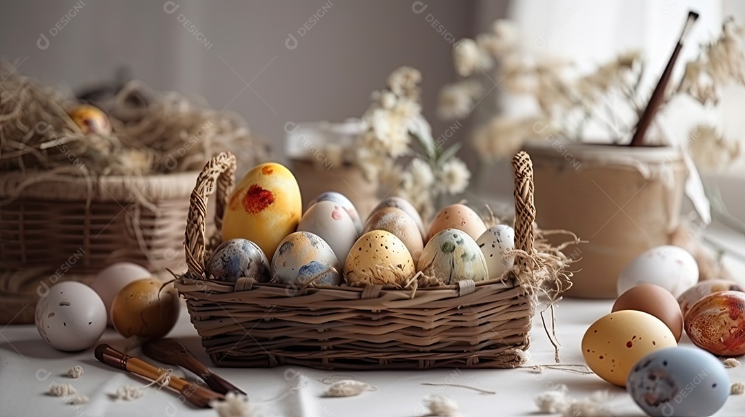 ilustração sobre a páscoa.