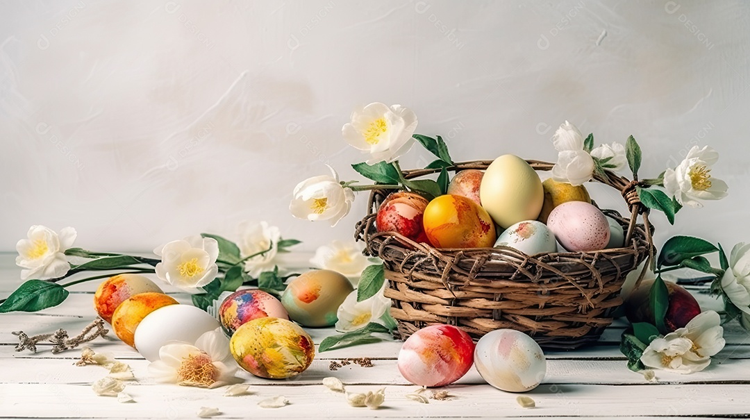 ilustração sobre a páscoa.