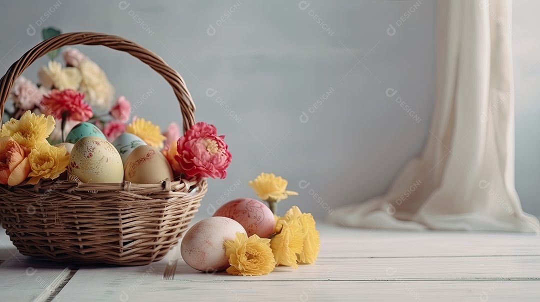 ilustração sobre a páscoa.