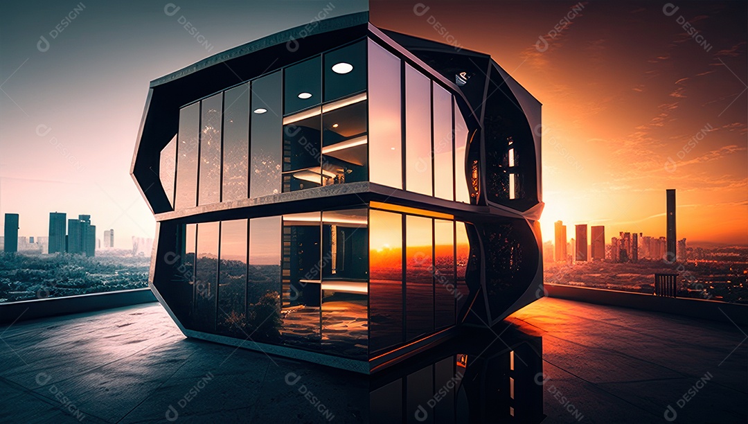 Linda casa decorada e planejada