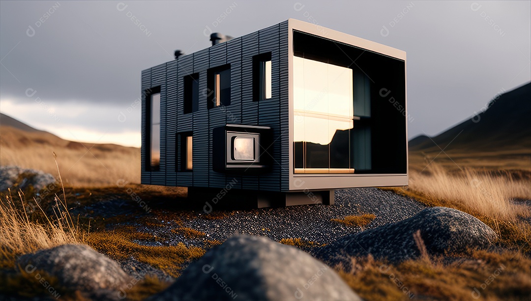 Linda casa decorada e planejada