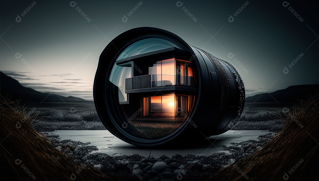 Linda casa decorada e planejada