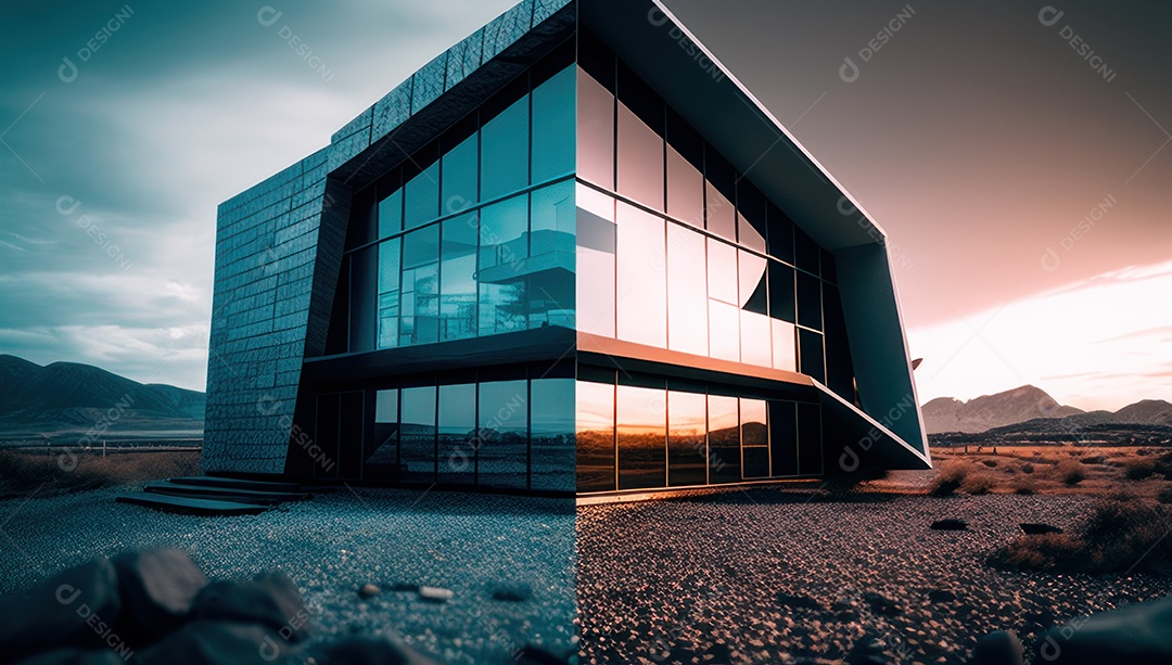 Linda casa decorada e planejada