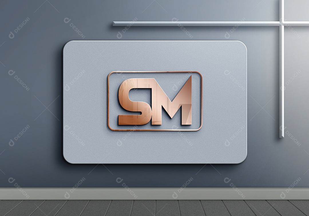 Mockup Logotipo PSD Editável