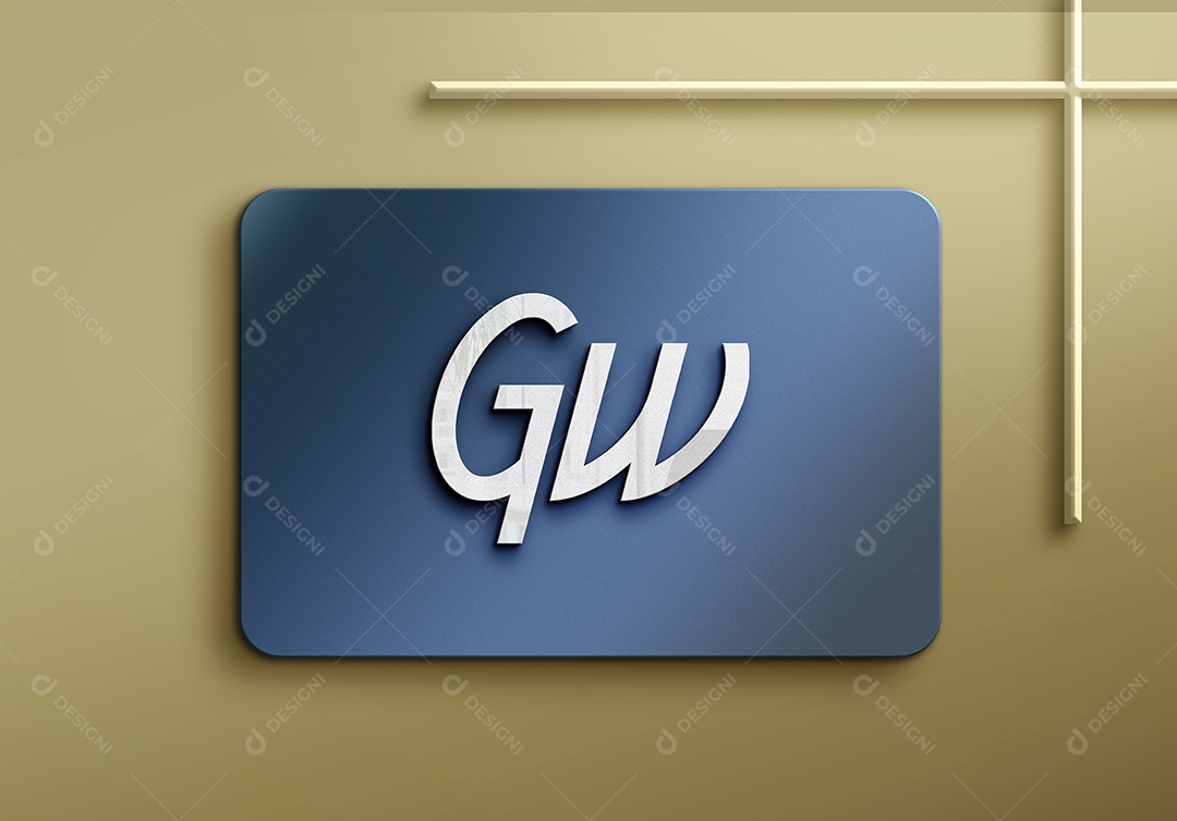 Mockup Logotipo PSD Editável