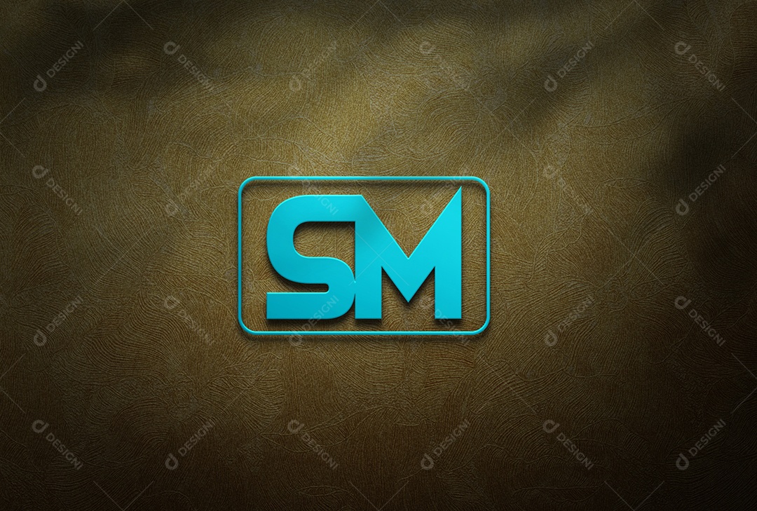 Mockup Logotipo PSD Editável