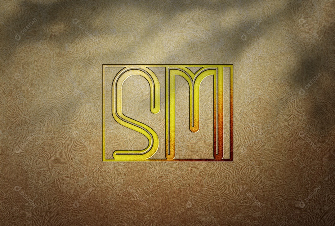 Mockup Logotipo PSD Editável