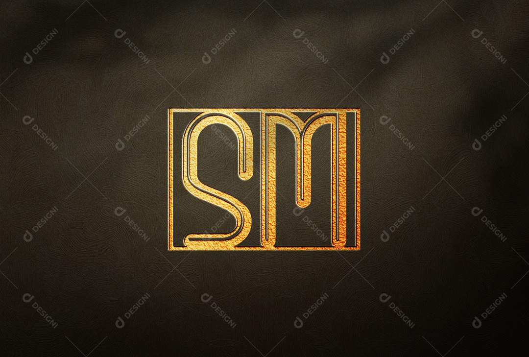 Mockup Logotipo PSD Editável