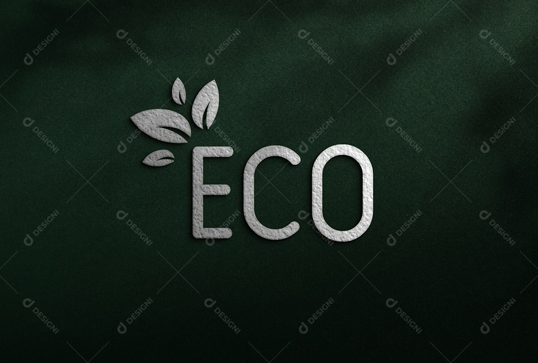 Mockup Logotipo PSD Editável