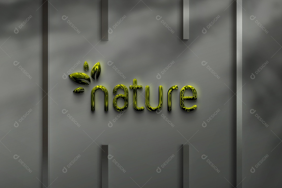 Mockup Logotipo PSD Editável