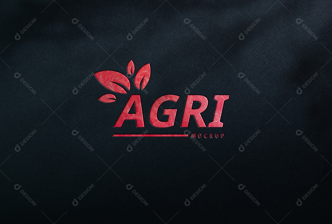 Mockup Logotipo PSD Editável