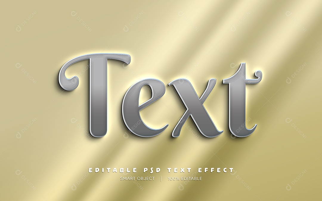 Efeito de Texto Text PSD Editável