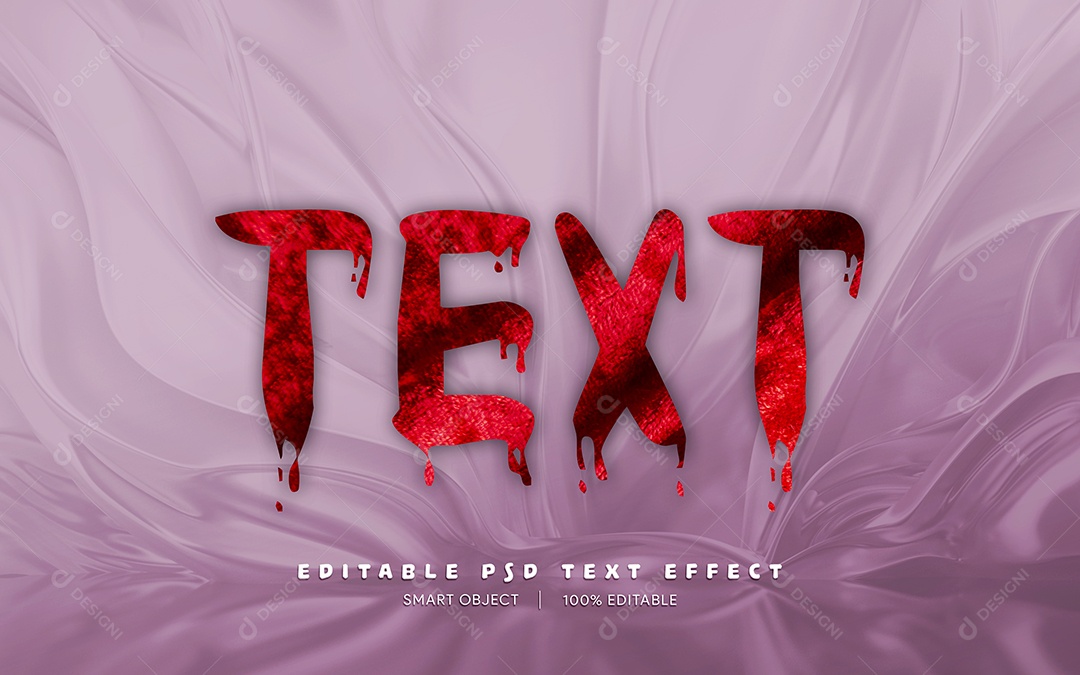 Efeito de Texto Text PSD Editável