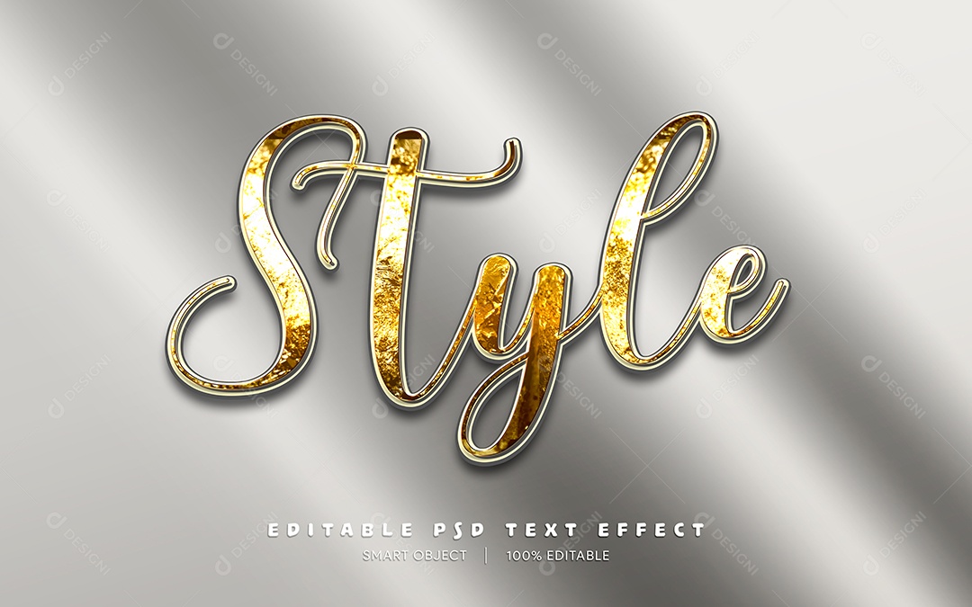 Efeito de Texto Style PSD Editável