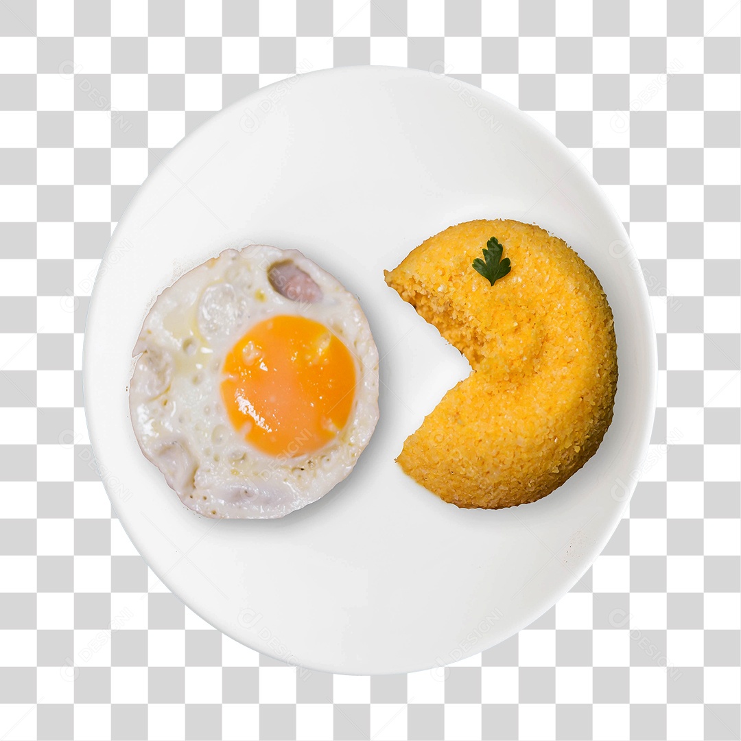 Cuscuz e ovo PNG Transparente