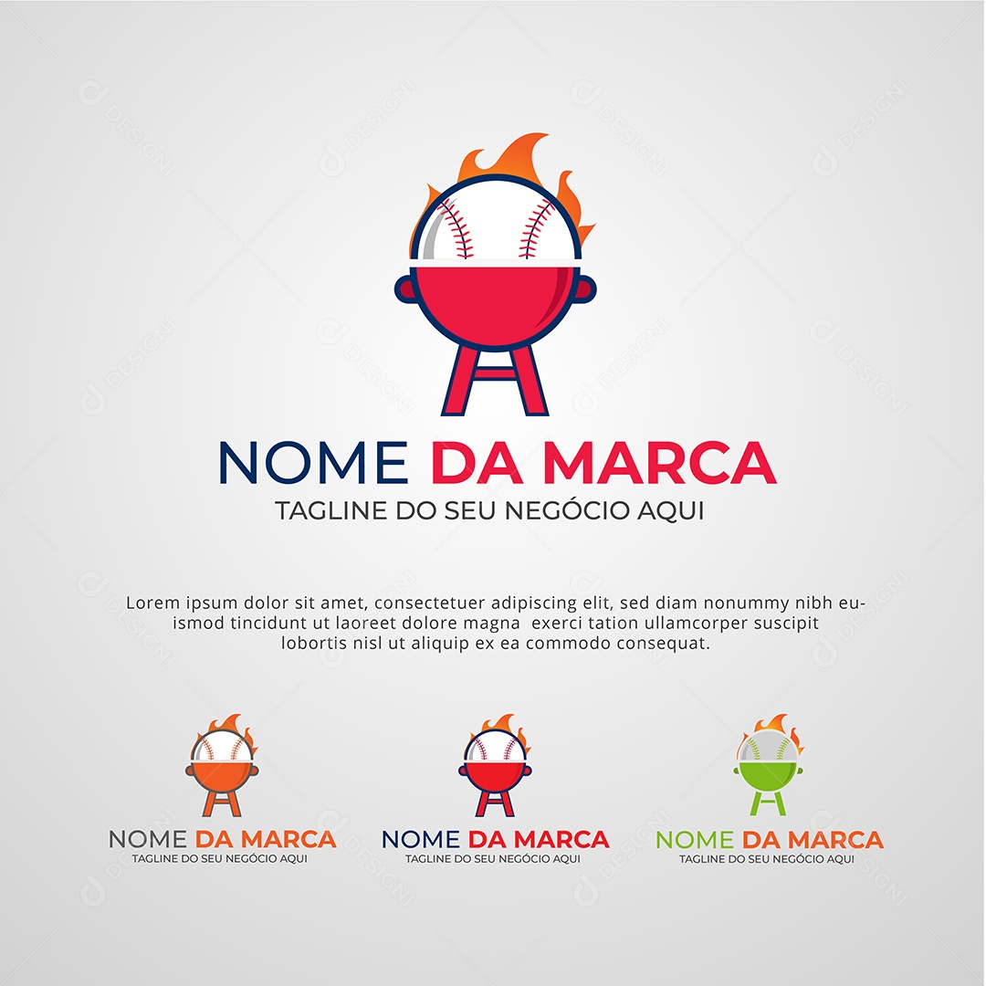 Logotipo de Comida Vetor EPS + AI Editável