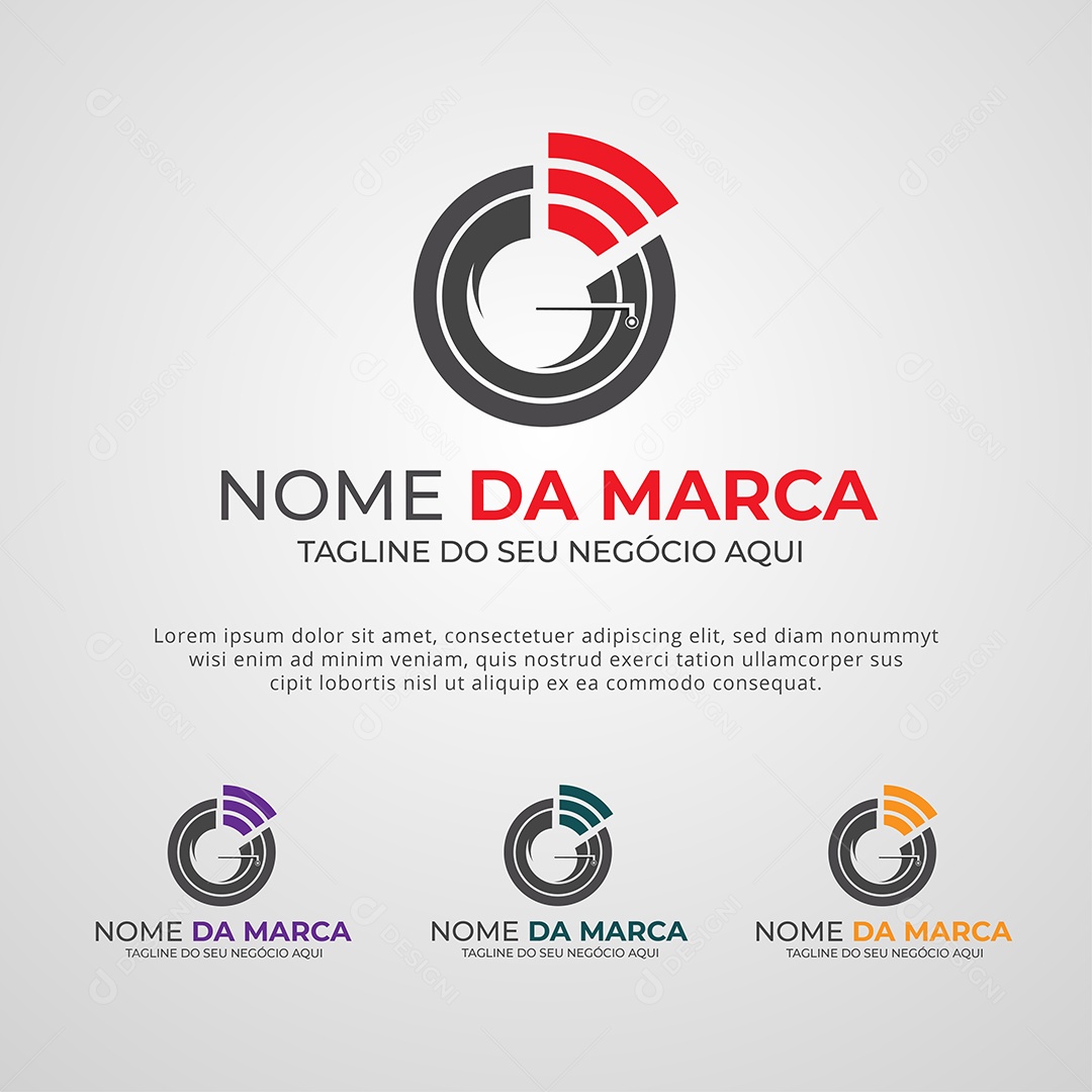 Gravador de Música Logotipo Vetor EPS + AI Editável