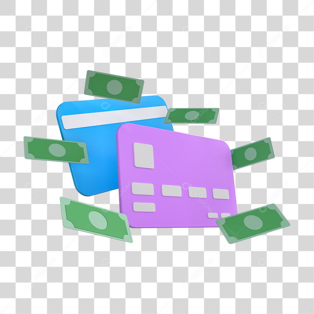 Cartão de Crédito PNG Transparente