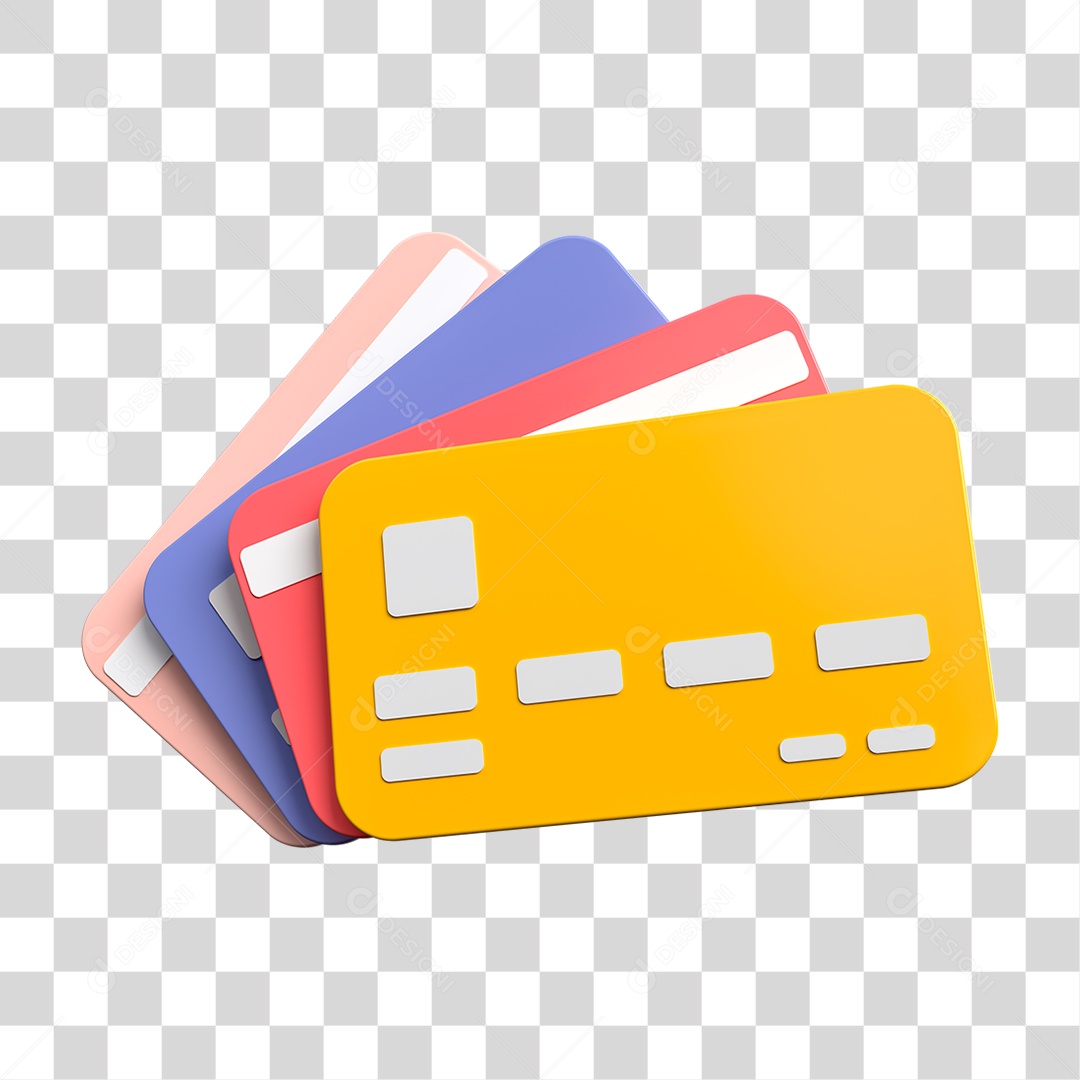 Cartão de Crédito PNG Transparente