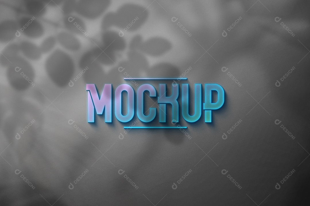 Mockup Logotipo de Empresa PSD Editável