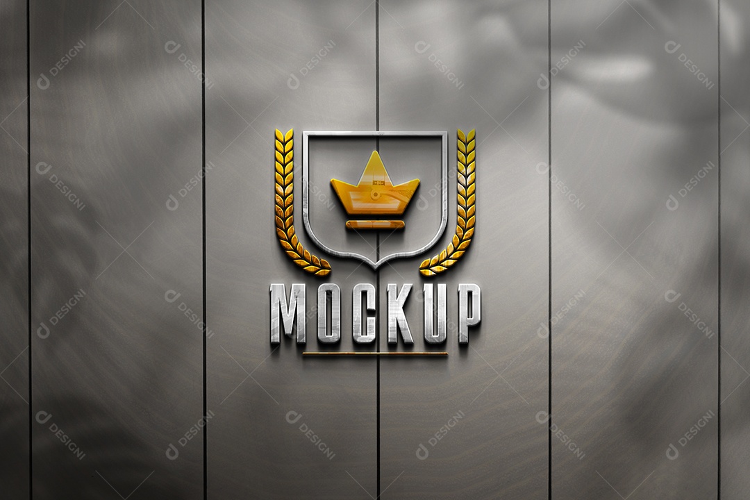 Mockup Logotipo de Empresa PSD Editável