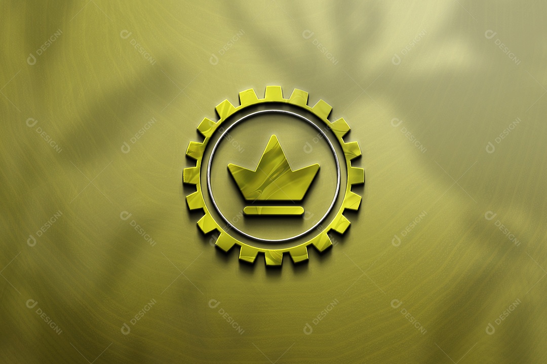 Mockup Logotipo de Empresa PSD Editável