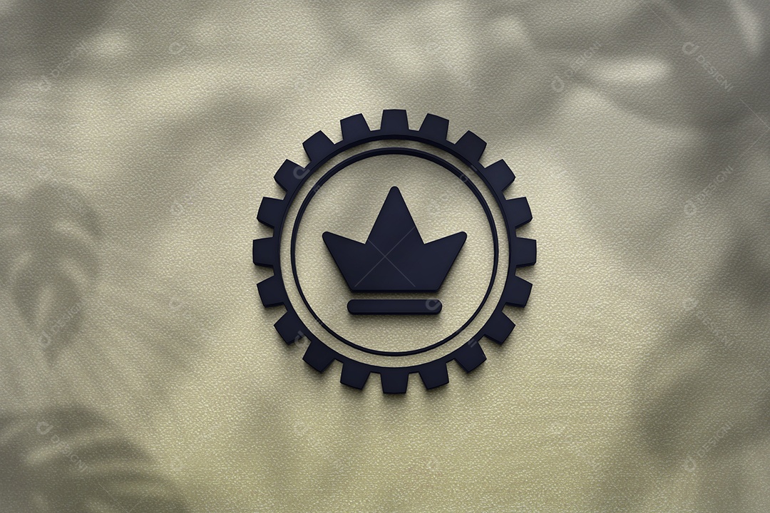 Mockup Logotipo de Empresa PSD Editável