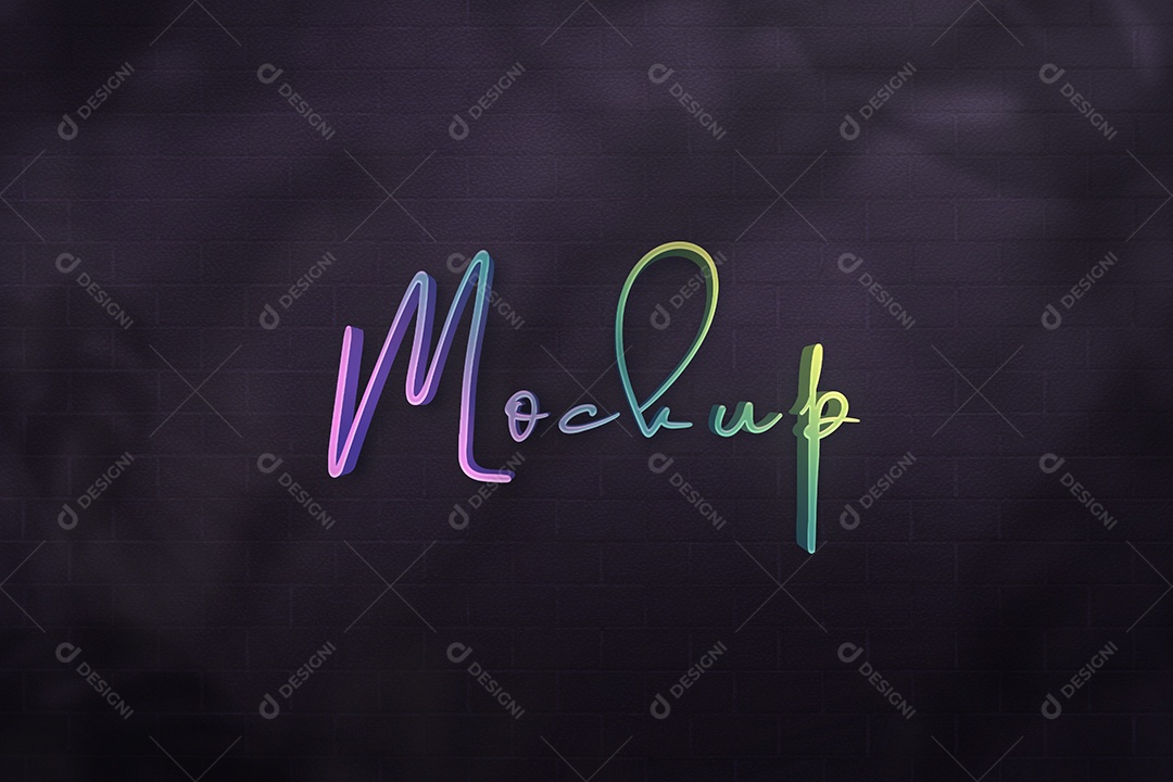 Mockup Logotipo de Empresa PSD Editável