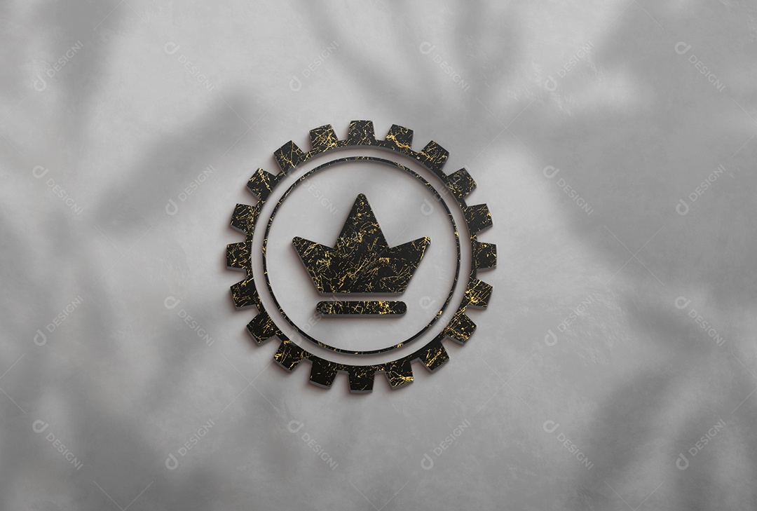 Mockup Logotipo de Empresa PSD Editável