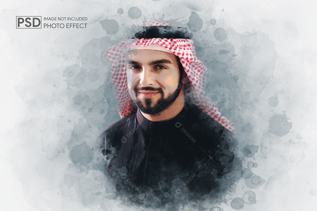 Mockup de Efeito de Foto PSD Editável