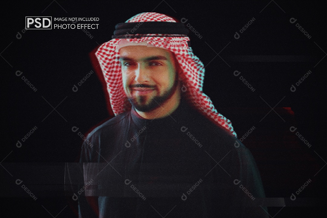 Mockup de Efeito de Foto PSD Editável