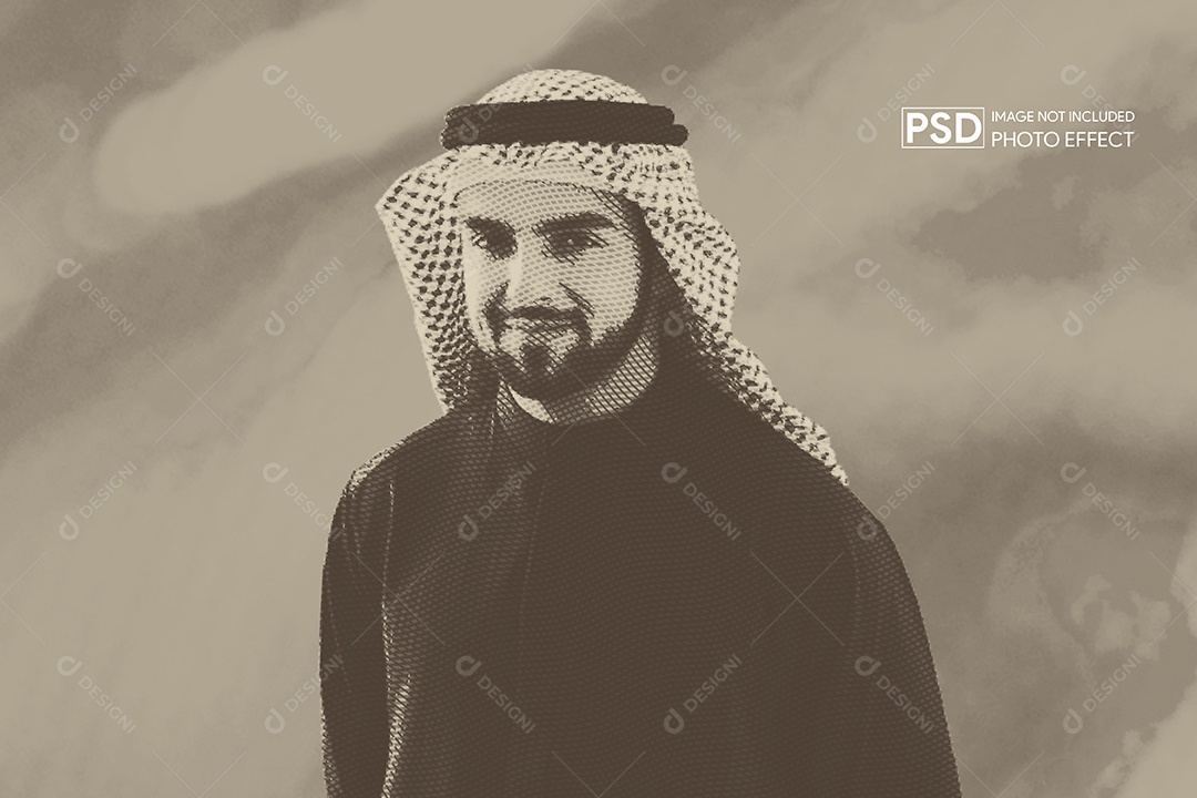 Mockup de Efeito de Foto PSD Editável